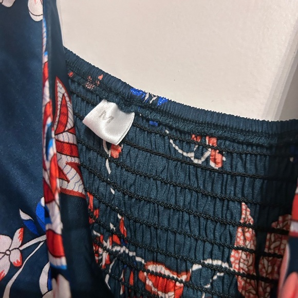 Midi satin dress - Picture 4 of 4